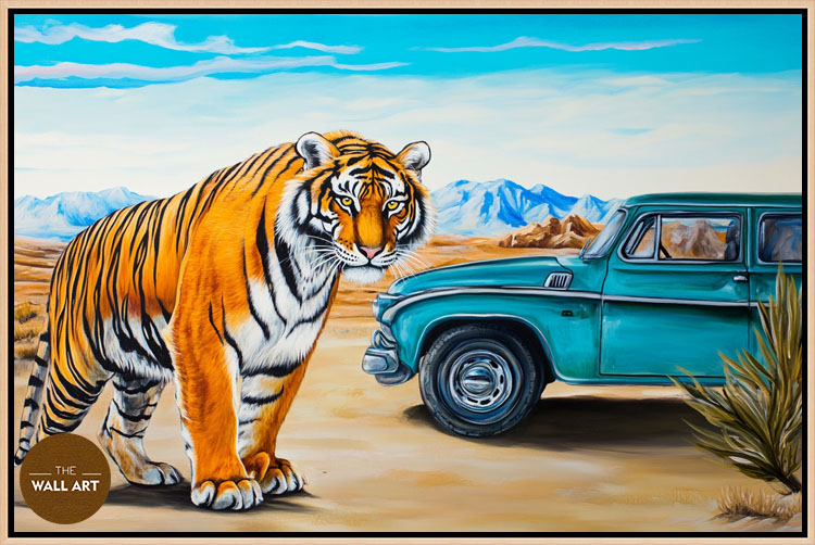 images/products/tiger_and_car_i/tiger_and car I_OAK.jpg